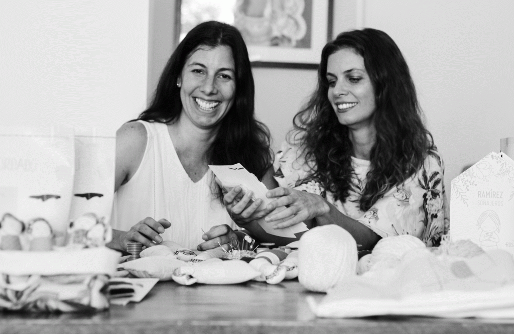 Agustina Giorgo y Francisca Hollmann, creadoras de Tienda Rosaura