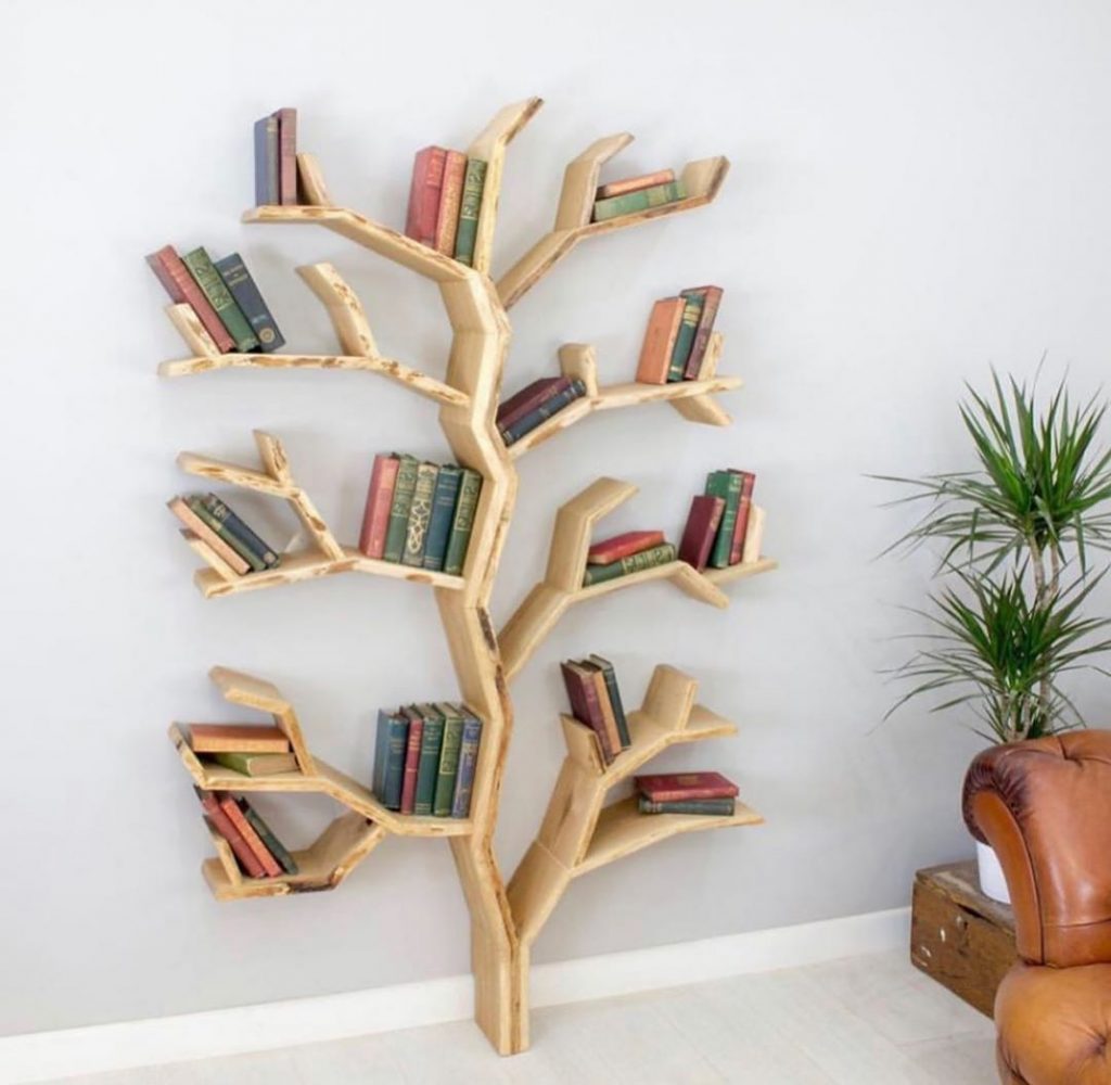 Biblioteca The Elm Tree Bookshelf by BespOak Interiors