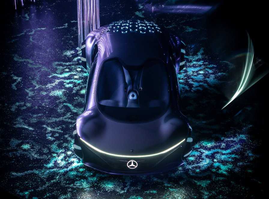 Mercedez Benz. El auto inspirado en Avatar
