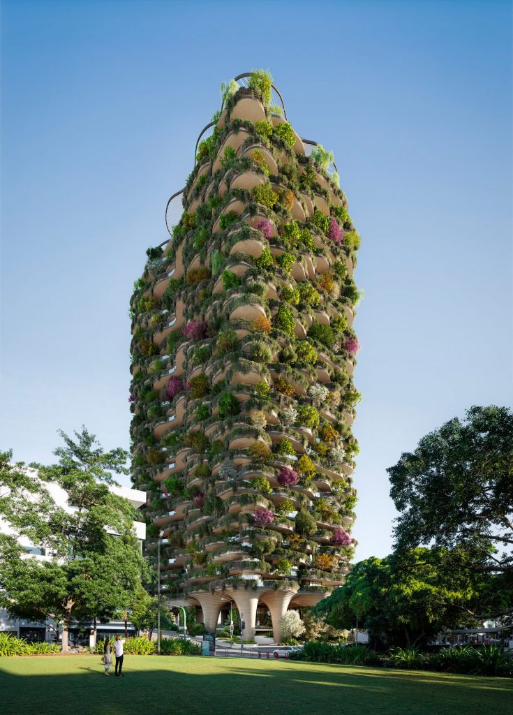 Un bosque en forma de rascacielo